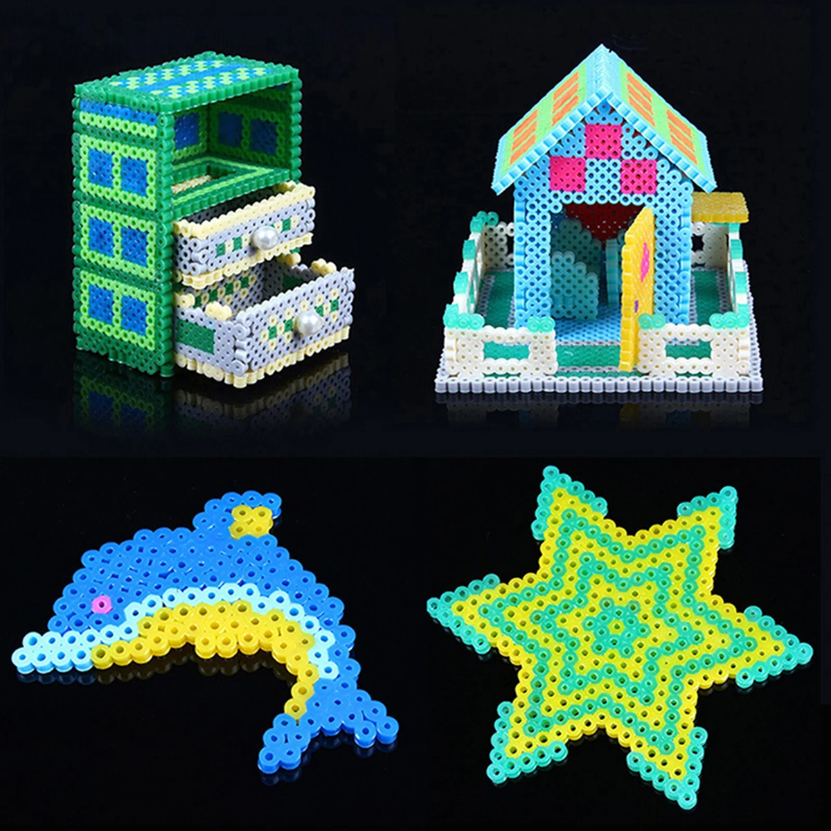 Cuentas fusibles 5 mm para manualidades y joyería infantil - imagen 4
