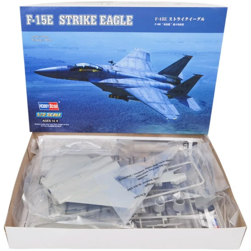 Maqueta de avión F-15E Strike Eagle de Trumpeter para montar - imagen 3