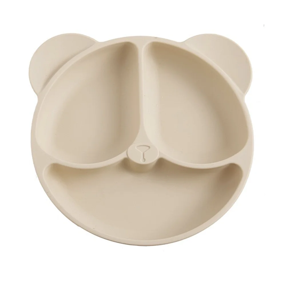 Plato antivuelco de silicona para bebés – Diseño divertido - imagen 2