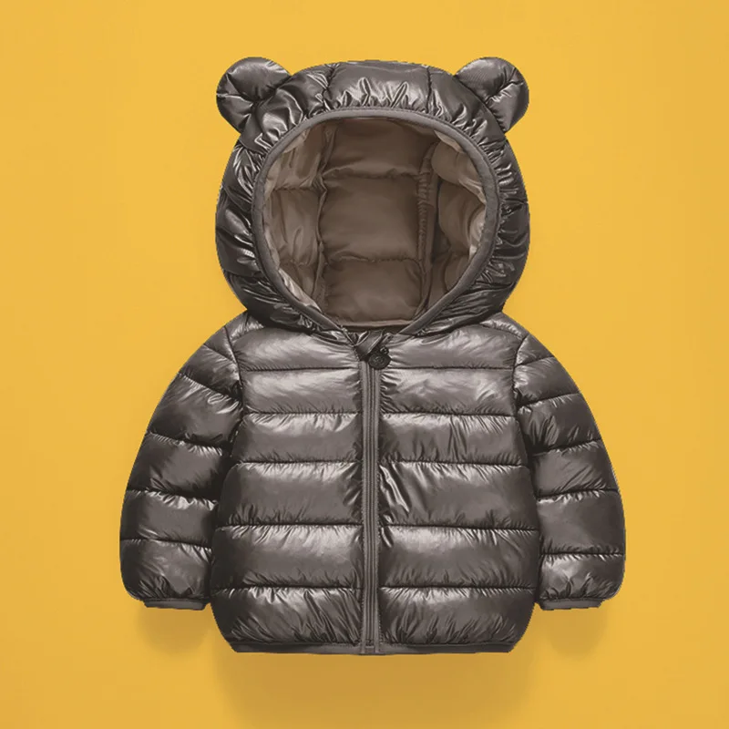 Chaqueta de plumas con capucha para niños – Abrigo otoñal - imagen 3