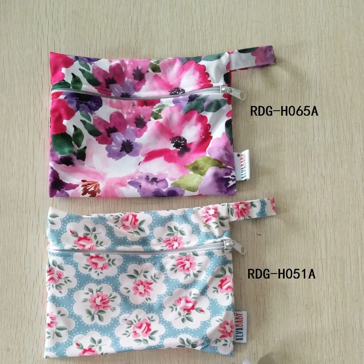 Bolsas húmedas reutilizables lavables con cremallera para bebé - imagen 3