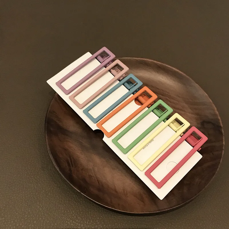 Pinzas geométricas para el pelo de niñas y bebés con acabado suave - imagen 5