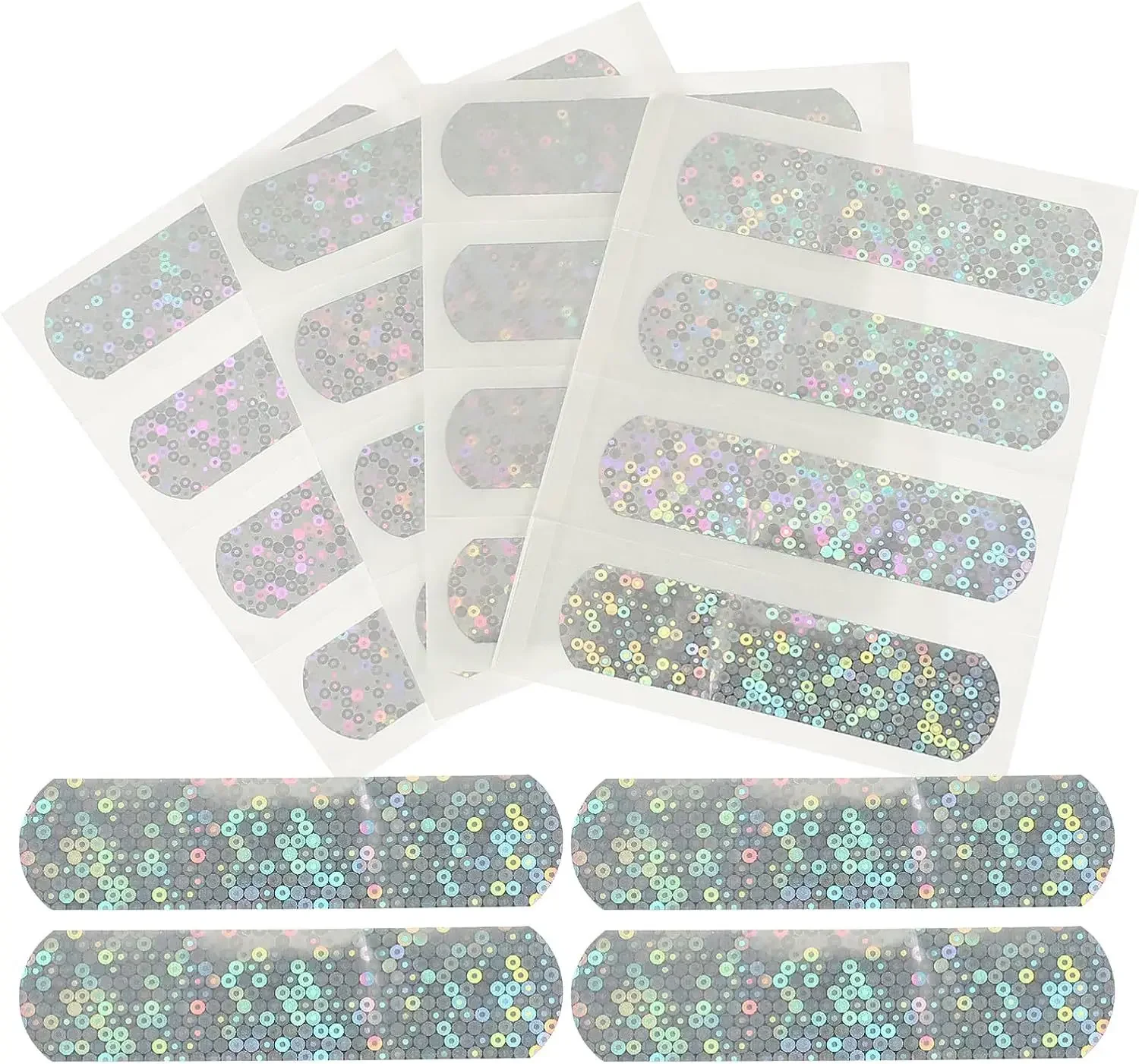 Tiritas adhesivas para bebé con diseño brillante tipo diamante - imagen 3