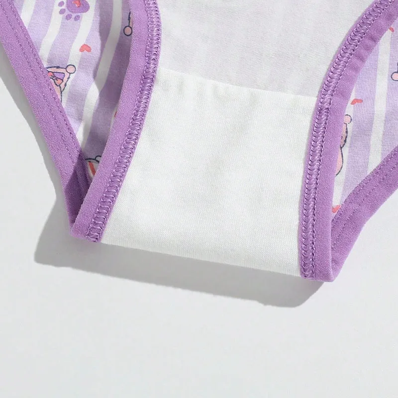 Braguitas niña algodón premium doble capa cómodas estampadas dibujos - imagen 4