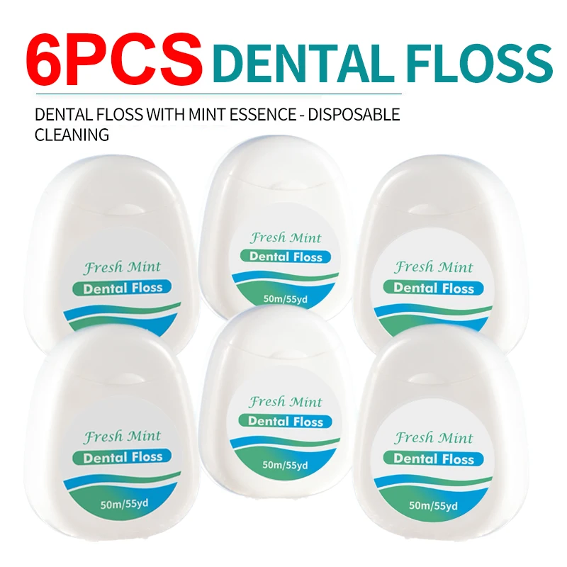 Hilo dental infantil de menta – Limpieza dental para niños - imagen 3
