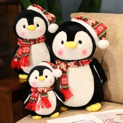 Peluche cojín de pingüino relleno suave para regalo cumpleaños
