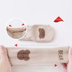Calcetines antideslizantes de algodón para primeros pasos del bebé