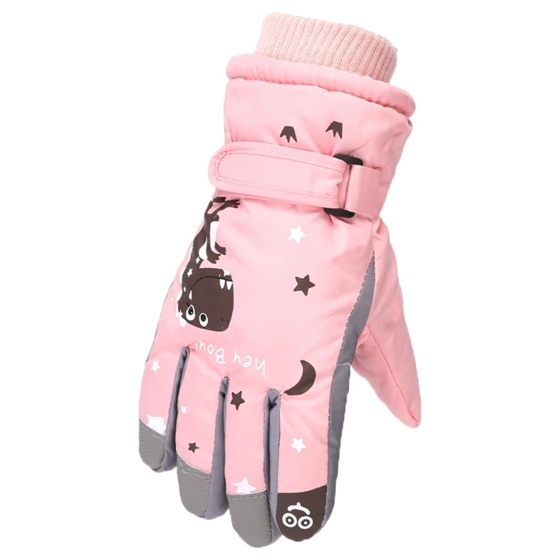 Guantes infantiles impermeables para actividades de invierno