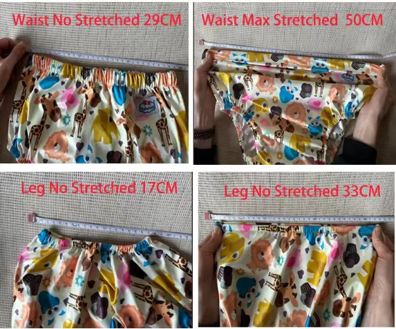 Cubiertas de pañales impermeables para adultos – A prueba de fugas - imagen 4