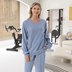 Ropa de maternidad sudaderas capucha pantalones cintura alta lactancia