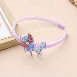 Diademas de unicornio con lentejuelas para ninas - Fiesta artesanal