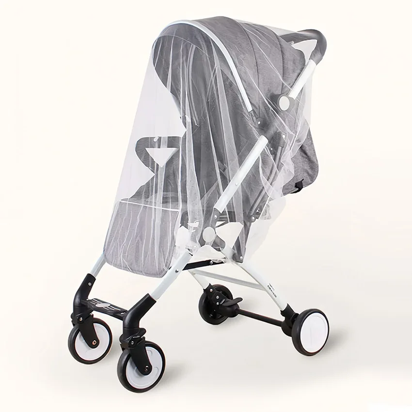 Mosquitera para cochecito de bebé, universal de verano gran tamaño - imagen 4