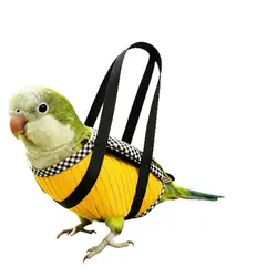 Arnés chaleco transportador para loros ajustable exterior, transpirable