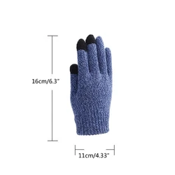 Guantes táctiles invierno niños - Suaves punto transpirable antideslizante