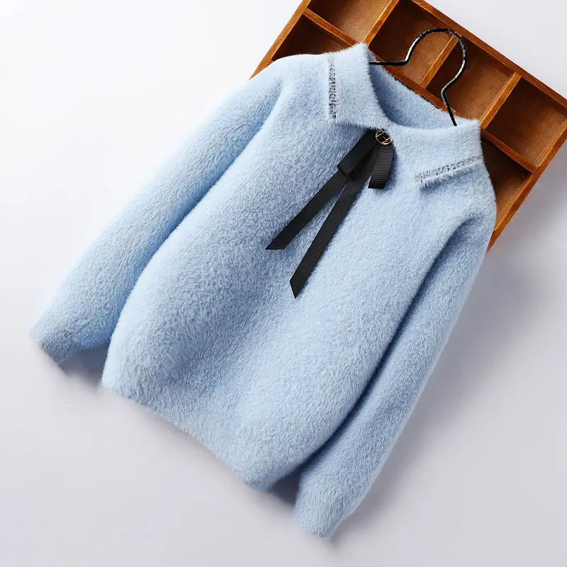 Cárdigan de algodón con solapa para niño – Cálido para otoño e invierno - imagen 5
