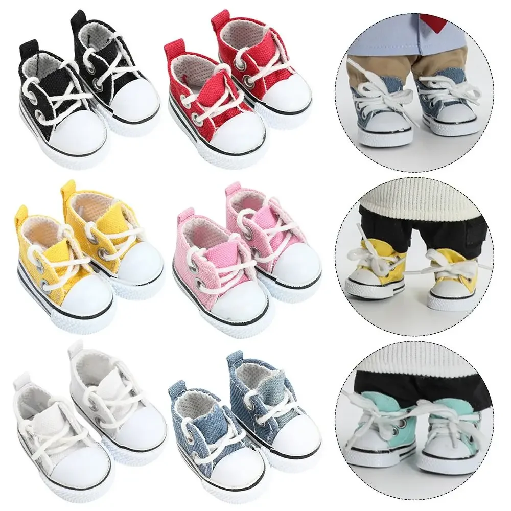 Zapatos Labubu de lona artesanales para muñecas – Varios estilos - imagen 5