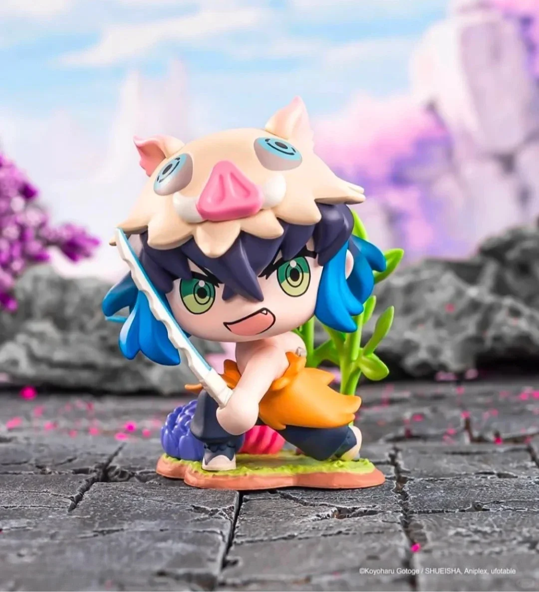 Figura de anime Demon Slayer Tanjiro y Nezuko en caja sorpresa - imagen 2