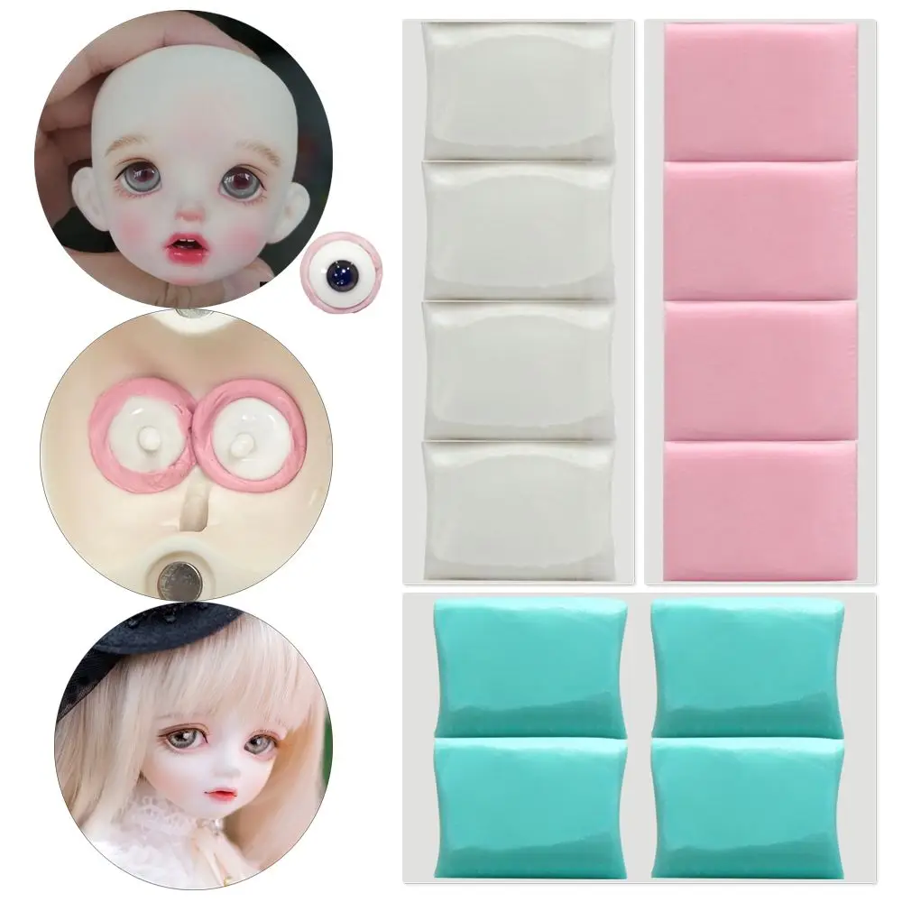 Ojos de muñeca con plastilina para manualidades y modelado - imagen 5