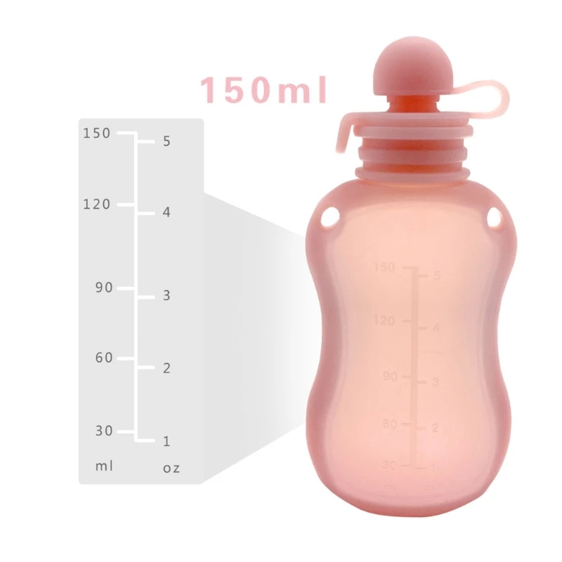 Contenedor de silicona para leche materna – Sin BPA, reutilizable - imagen 2