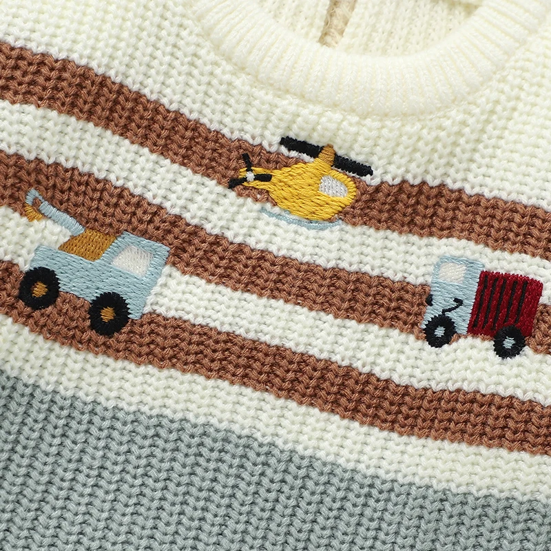 Conjunto de bebé de otoño con sudadera y pantalón - imagen 3