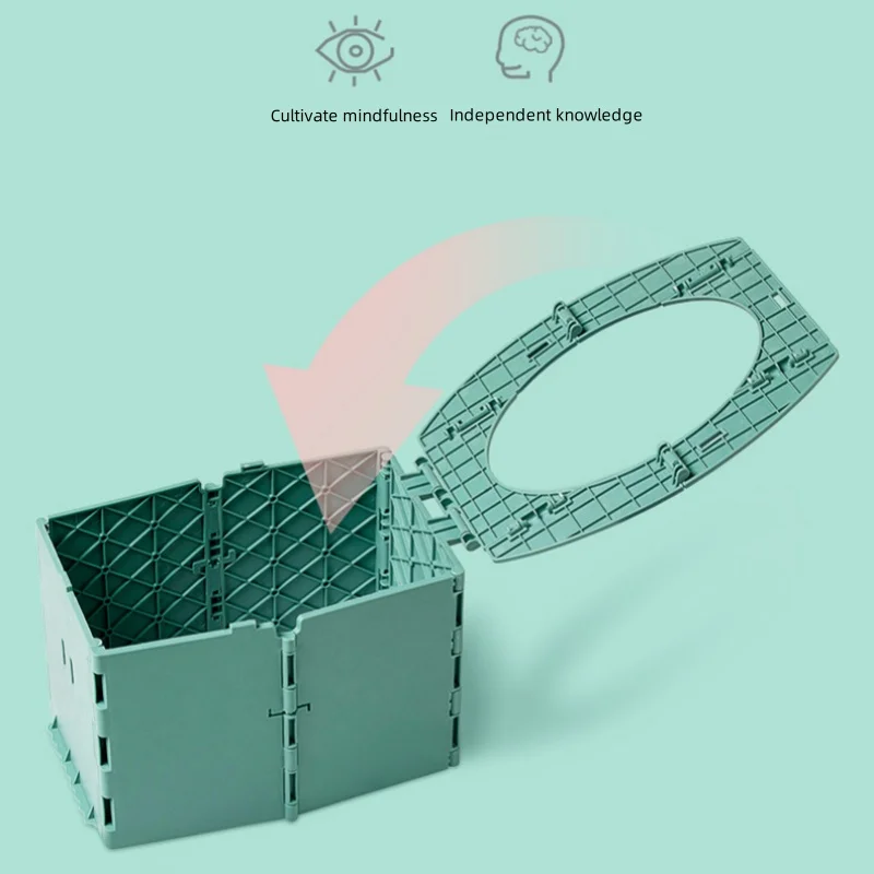 Inodoro portátil para viajes de niños - Plegable y práctico - imagen 2