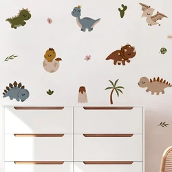 Pegatinas infantiles de pared con dinosaurios para habitación