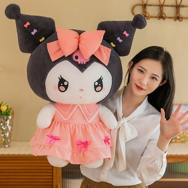 Peluche Kuromi Sanrio para habitación infantil – Gran regalo - imagen 3