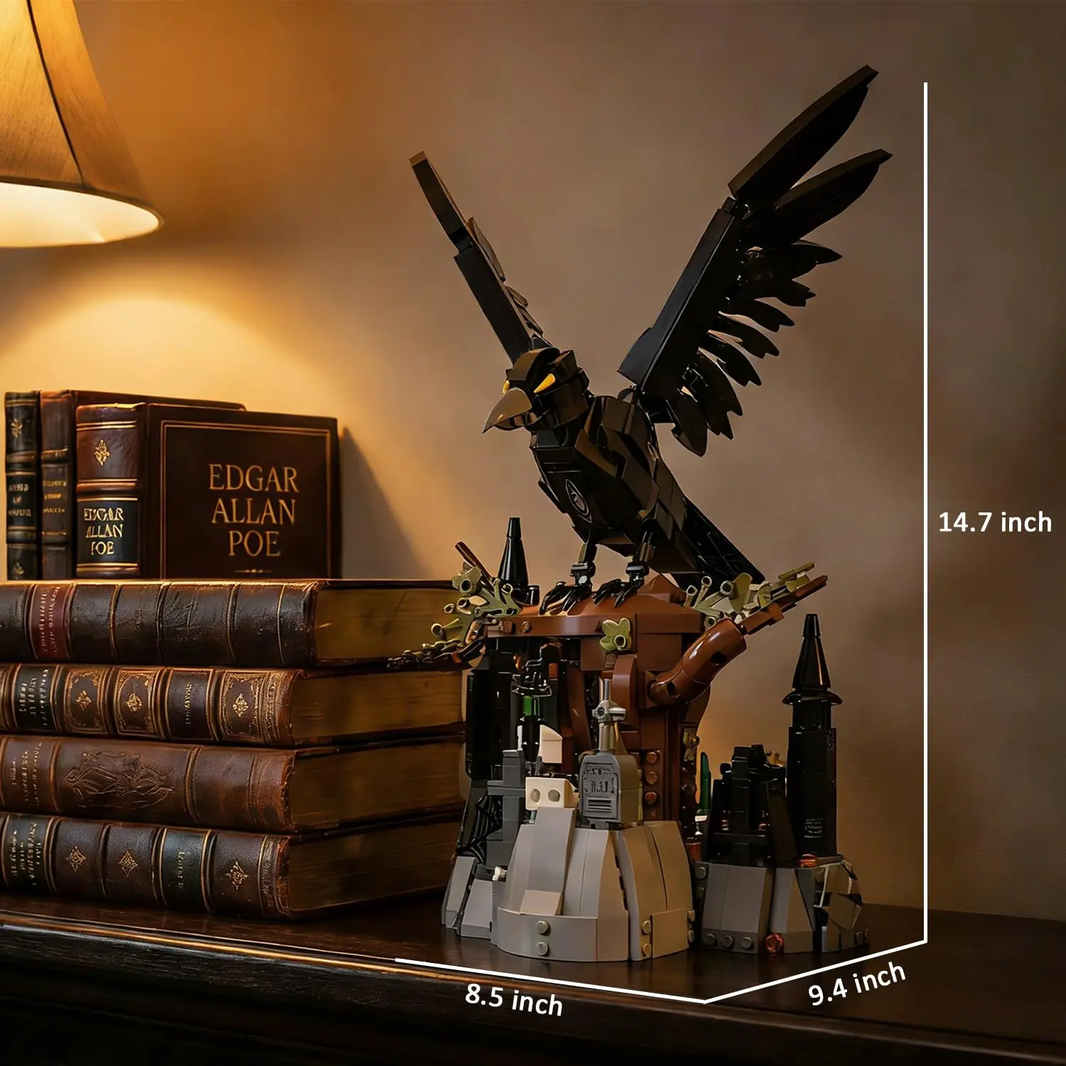 Bloques de construcción Raven luna con castillo arbóreo infantil - imagen 2