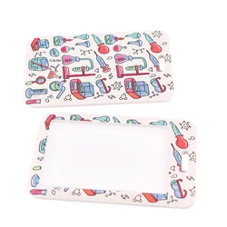 Porta credenciales escolar con cordón – Funda identificación acolchada para niño