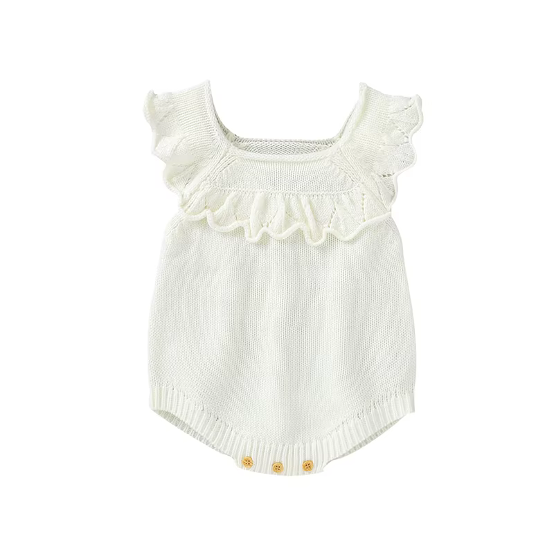 Body mono cuerpo entero para bebé niña – Algodón suave sin mangas - imagen 5