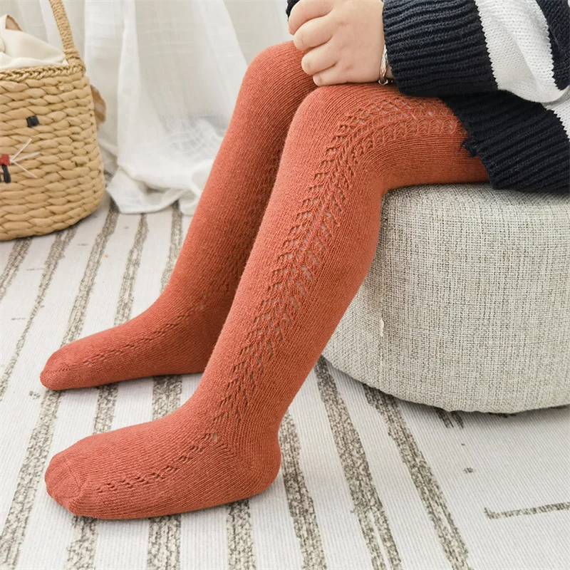 Mallas acanaladas de algodón para bebé y niña - imagen 5
