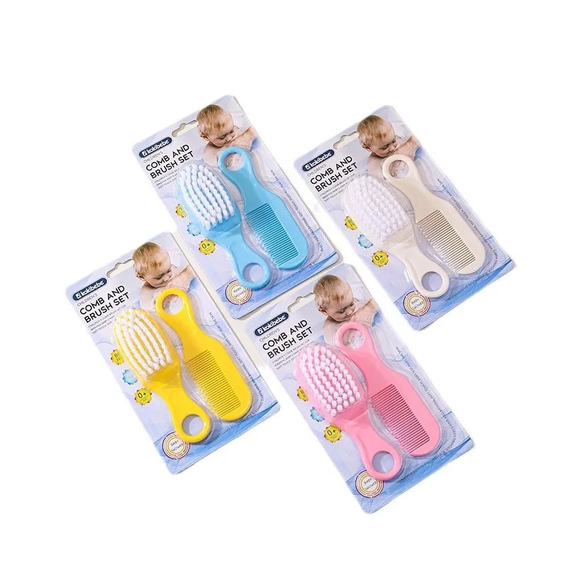 Kit de aseo para bebé: cepillo suave y peine – Cuidado delicado del cabello
