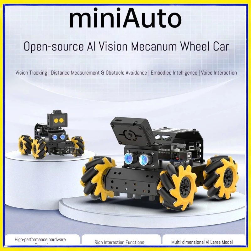 Hiwonder MiniAuto AI coche robot programable con visión y WiFi