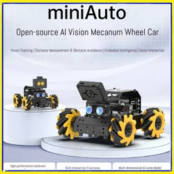 Hiwonder MiniAuto AI coche robot programable con visión y WiFi