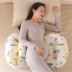 Almohada de embarazo U ajustable con forma y dibujos animados