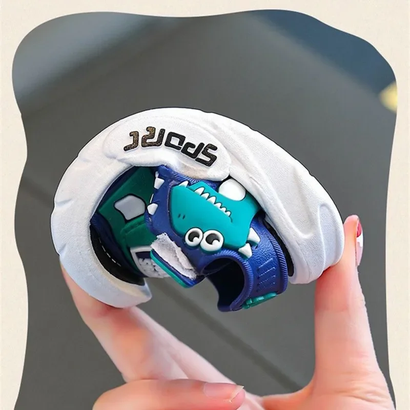 Sandalias de verano antideslizantes para niñas con dibujos - imagen 2