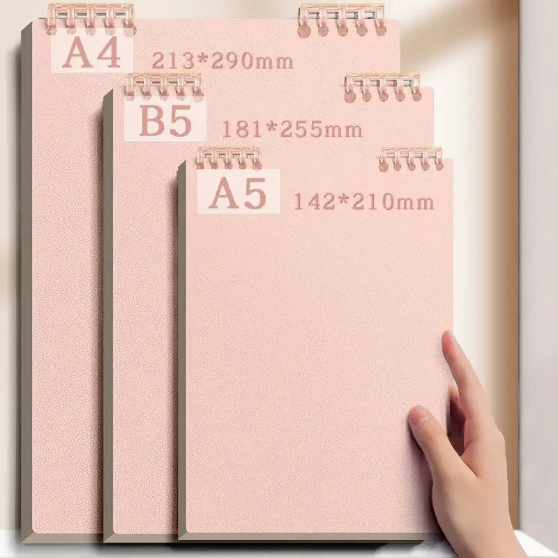 Cuaderno espiral grueso con cubierta PP y páginas de líneas para clase - imagen 3