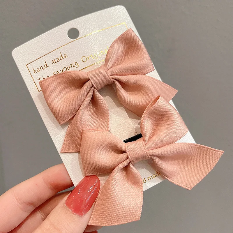 Accesorios de pelo para niños y bebés – Horquillas lazo coreano - imagen 4
