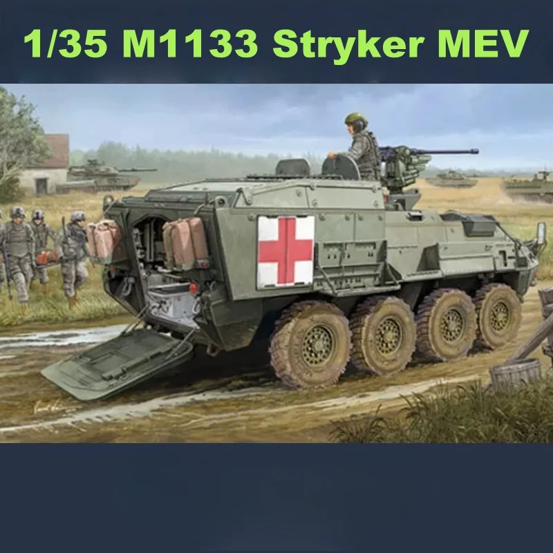 Trumpeter kit de montaje del vehículo Stryker MEV para niños - imagen 3
