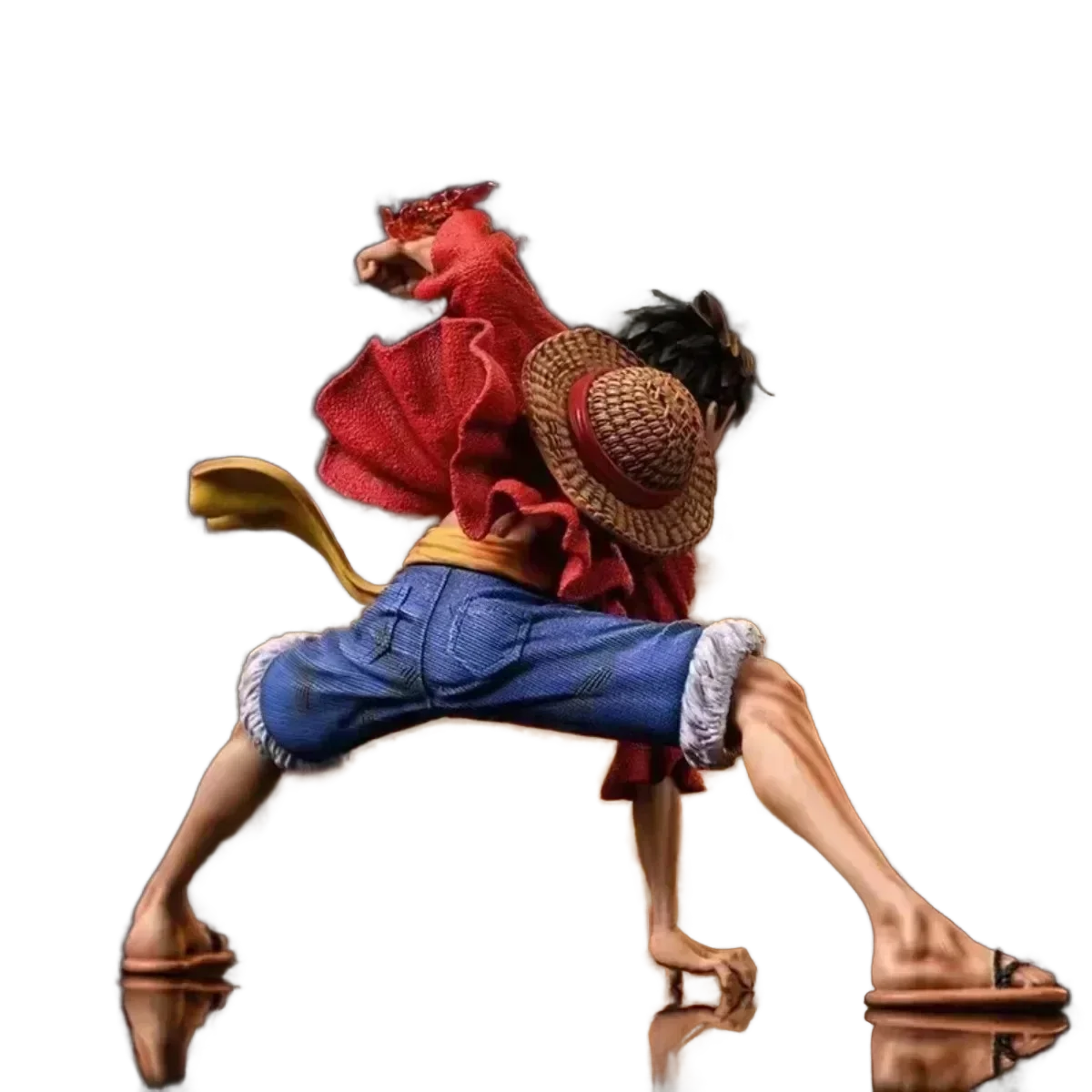 Figura de acción de Luffy Sun-God Nika One Piece coleccionable - imagen 3