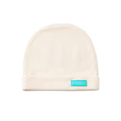 Gorros para recién nacido de algodón liso, ligeros y al viento