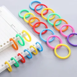 Carpeta de anillas de plástico 15-40mm para álbumes DIY