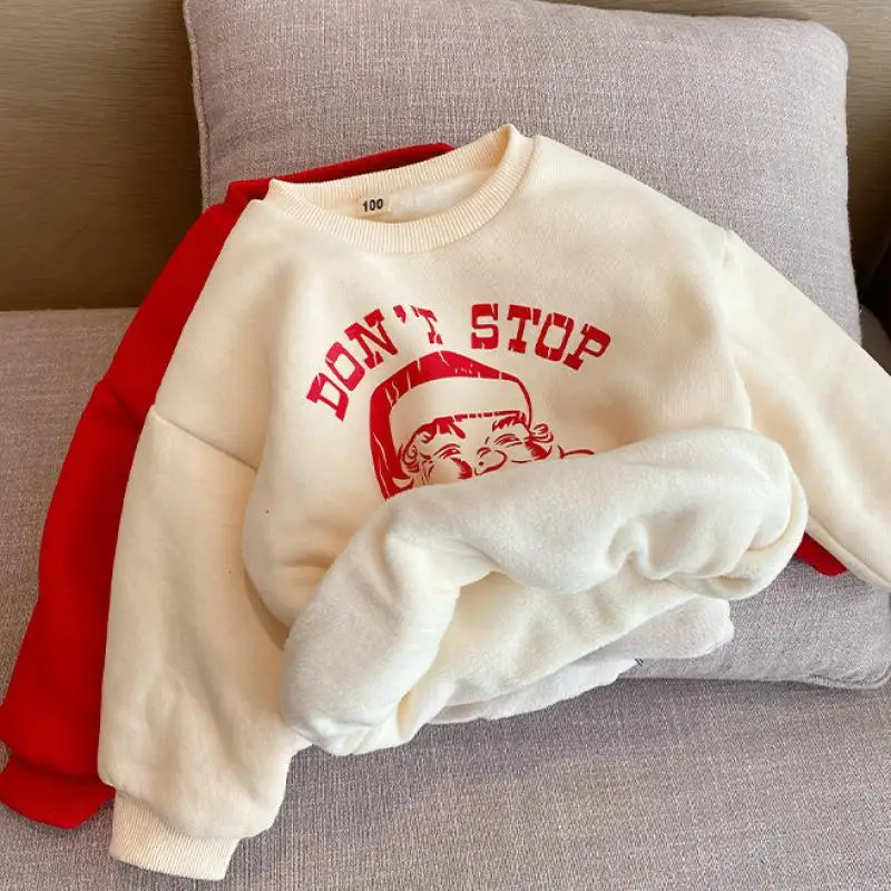 Sudadera acolchada de Navidad para niños – Jersey grueso de invierno - imagen 2