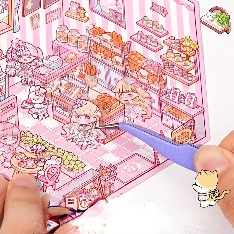 Pegatinas de dibujos animados para niños – Juego y manualidades - imagen 2