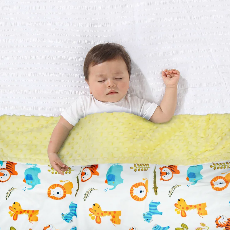 Manta suave Doudou envolvente para bebé – Cálida de invierno - imagen 4