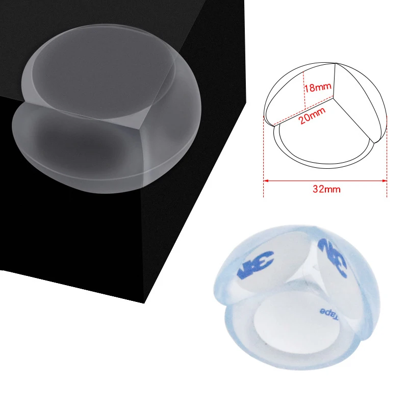 Protector de silicona antih impacto para esquinas de mesa – Seguridad bebé - imagen 5