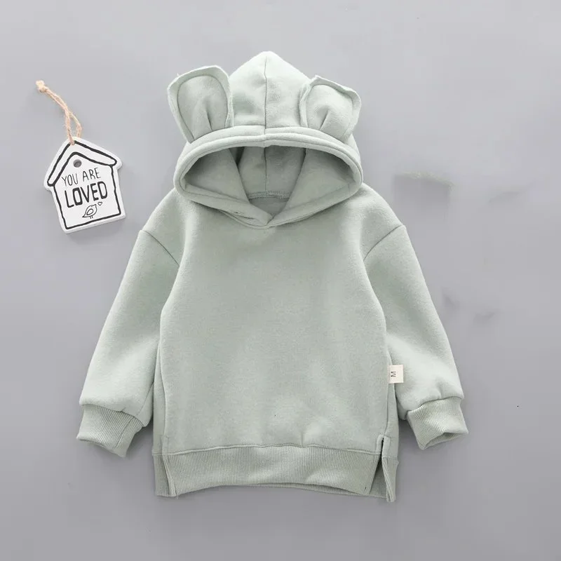 Sudaderas con capucha de algodón para niños | Estilo casual Otoño Invierno - imagen 2