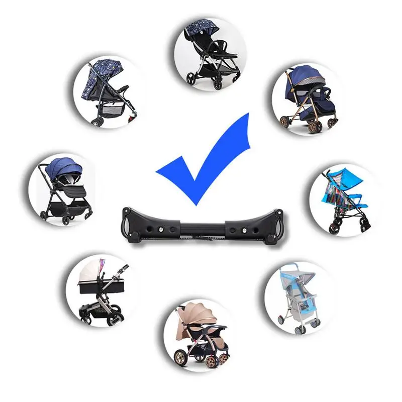 Conector universal para cochecito gemelos – Adapta dos carritos