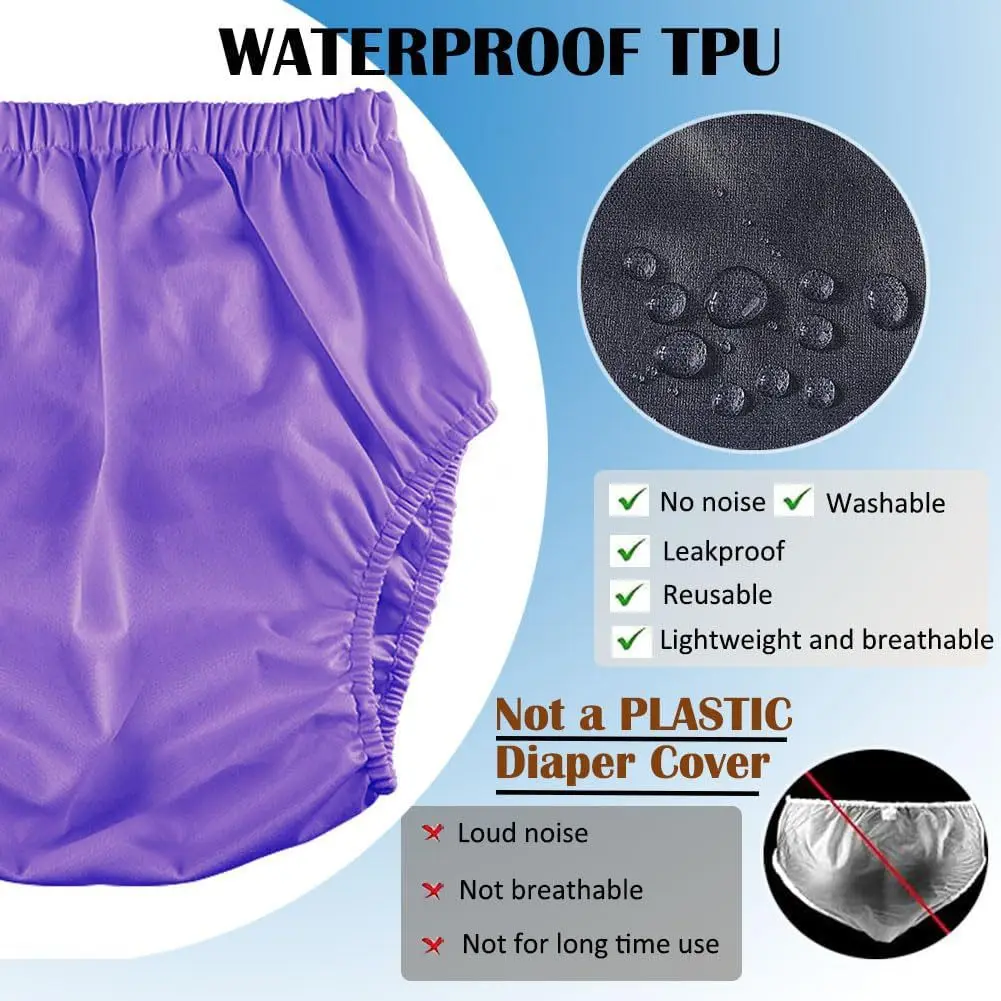 Pantalones impermeables para natación anti-fugas lavables