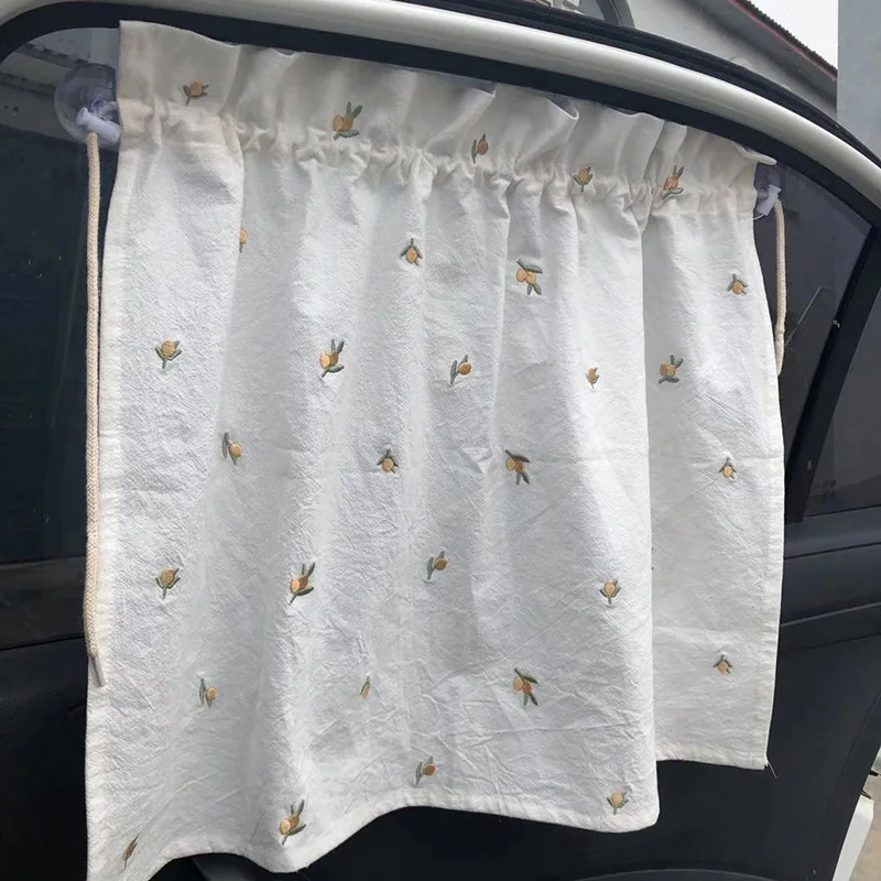Oso Kawaii – Parasol coche bebé con protección UV